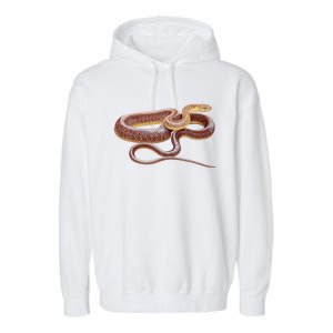 Aesculapian Snake Garment-Dyed Fleece Hoodie