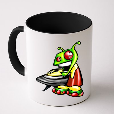 Alien & Saucer Mug