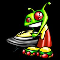 Alien & Saucer Youth Performance Sprint T-Shirt