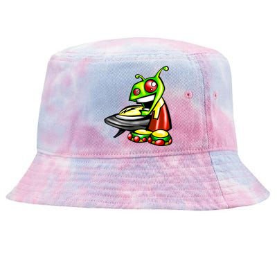 Alien & Saucer Tie-Dyed Bucket Hat