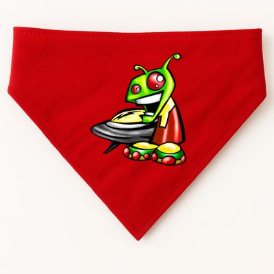 Alien & Saucer USA-Made Doggie Bandana
