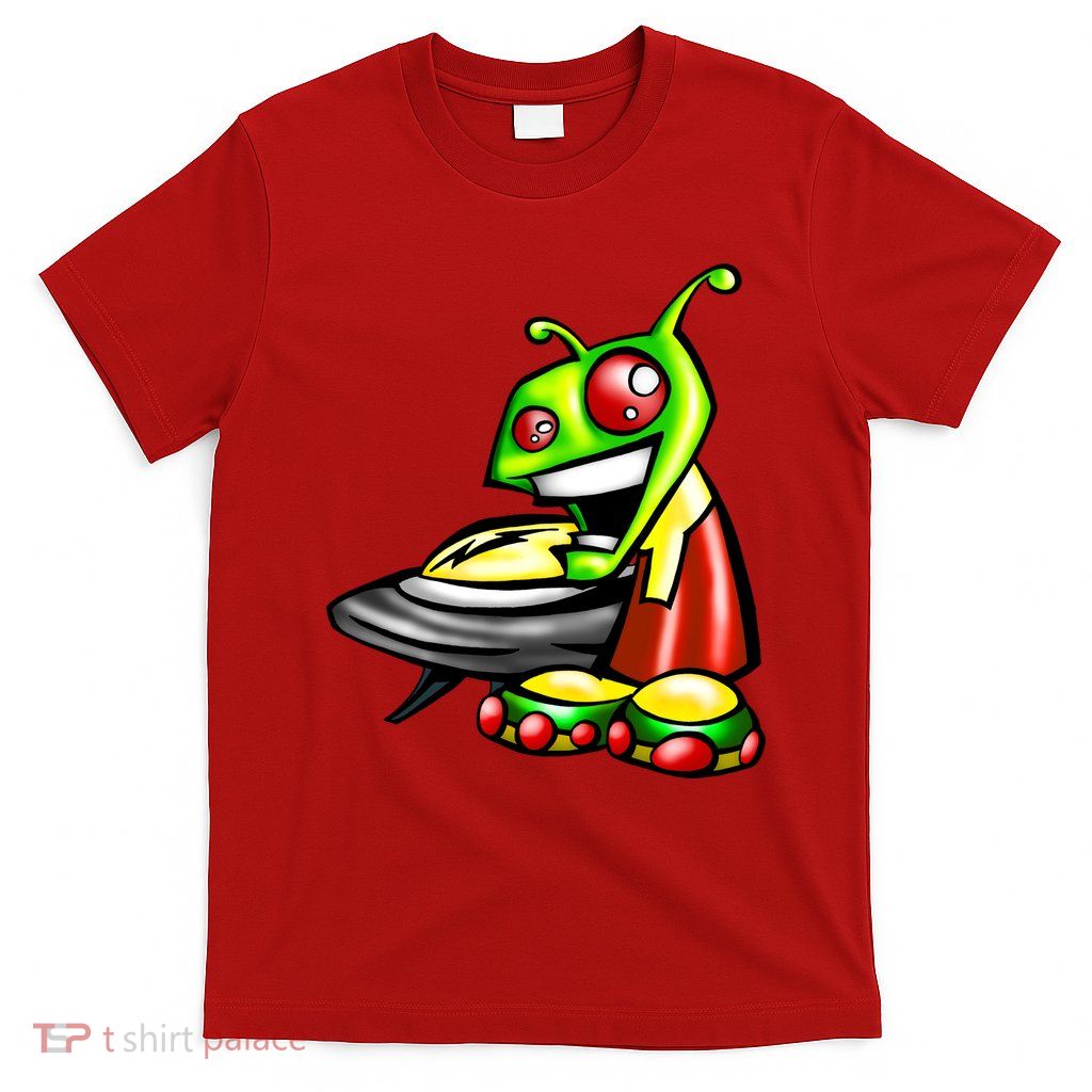 Alien & Saucer T-Shirt
