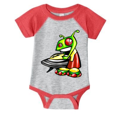 Alien & Saucer Infant Baby Jersey Bodysuit