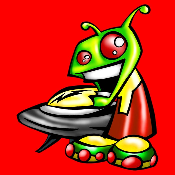 Alien & Saucer Visor