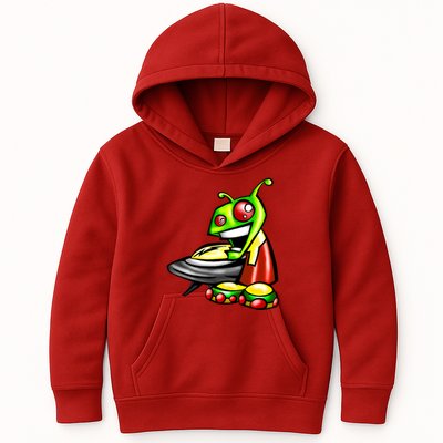 Alien & Saucer Kids Hoodie