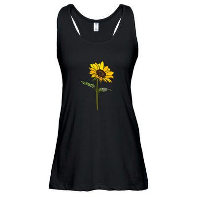 Aesthetic Sunflower Ladies Essential Flowy Tank