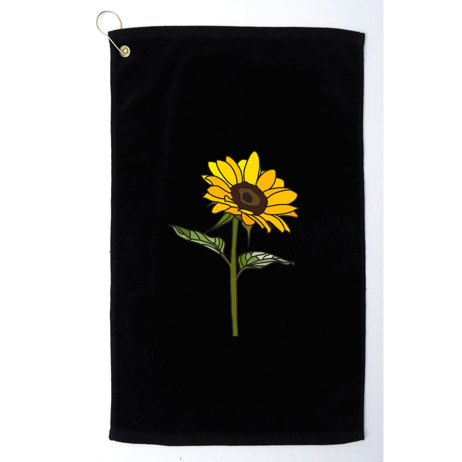 Aesthetic Sunflower Golf Towel