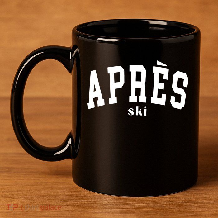 Apres Ski 11oz C Handle Ceramic Mug