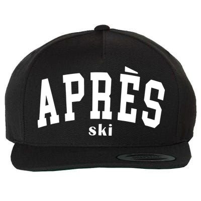 Apres Ski Wool Snapback Cap