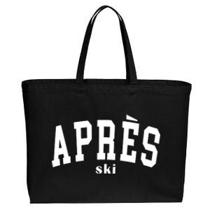 Apres Ski Cotton Canvas Jumbo Tote