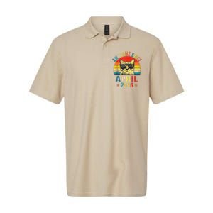 Awesome Since April 2016 5th Birthday Gift Cat Lover Softstyle Adult Sport Polo