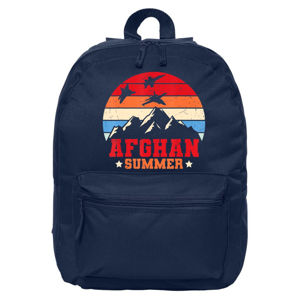 Afghan Summer Afghanistan Veteran Soldier 16 in Basic Backpack