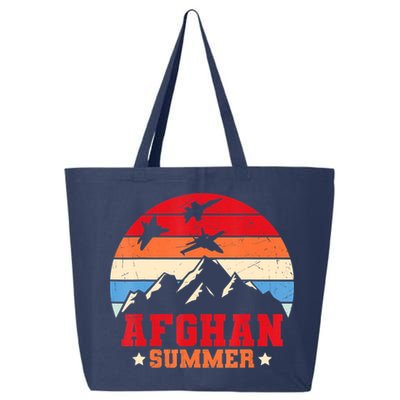 Afghan Summer Afghanistan Veteran Soldier 25L Jumbo Tote