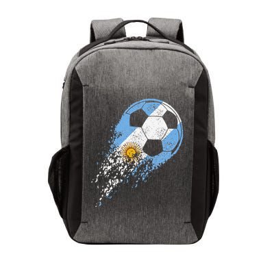 Argentina Soccer Argentinian Flag Pride Soccer Player Vector Backpack