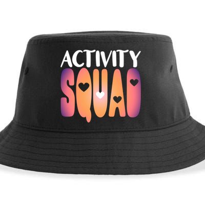 Activity Squad Activity Director Activity Assistant Gift Sustainable Bucket Hat