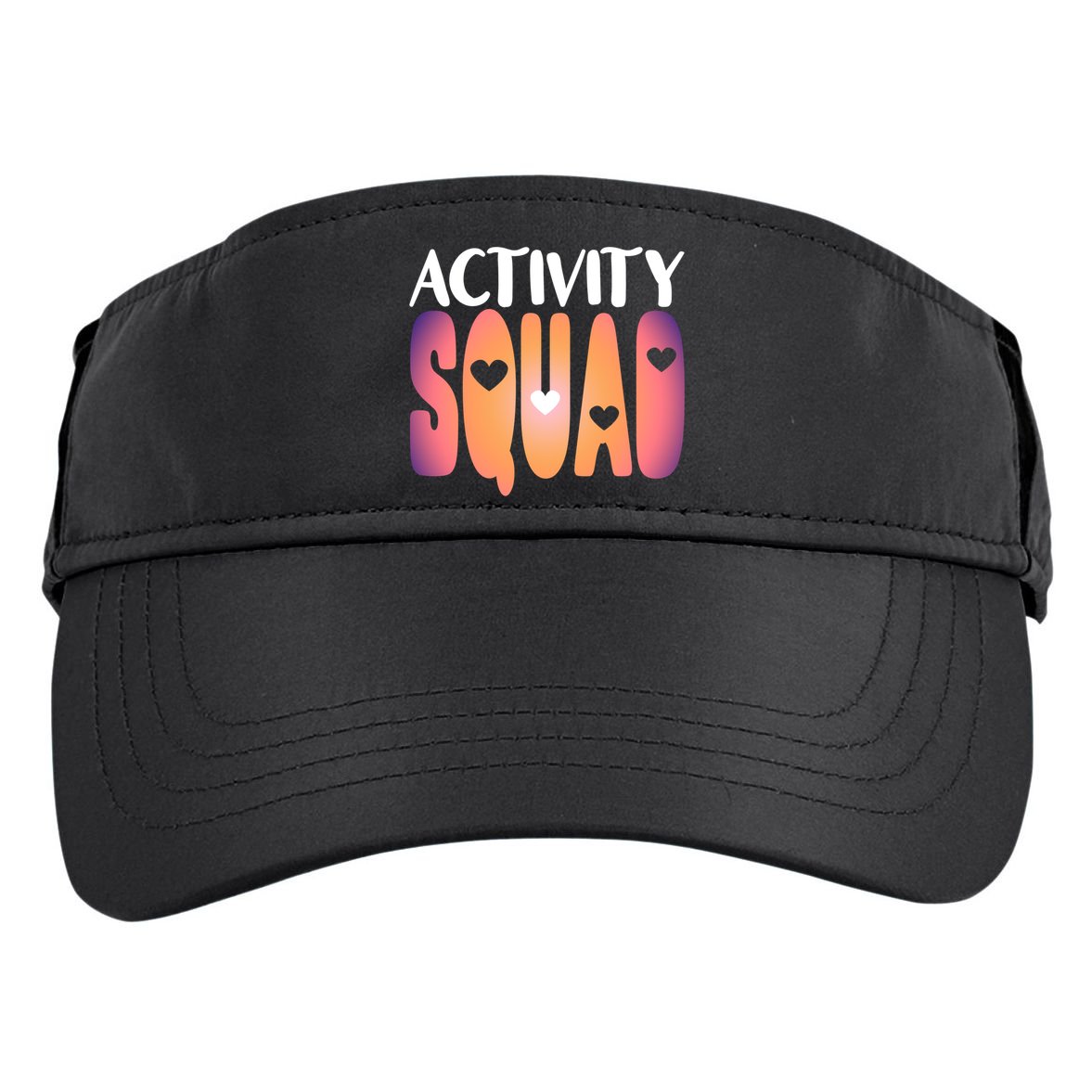 Activity Squad Activity Director Activity Assistant Gift Adult Drive Performance Visor
