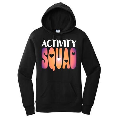 Activity Squad Activity Director Activity Assistant Gift Women's Pullover Hoodie