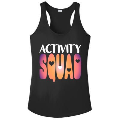 Activity Squad Activity Director Activity Assistant Gift Ladies PosiCharge Competitor Racerback Tank
