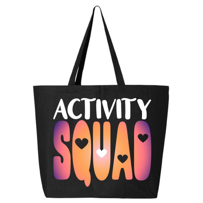Activity Squad Activity Director Activity Assistant Gift 25L Jumbo Tote