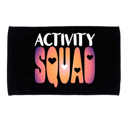 Activity Squad Activity Director Activity Assistant Gift Microfiber Hand Towel