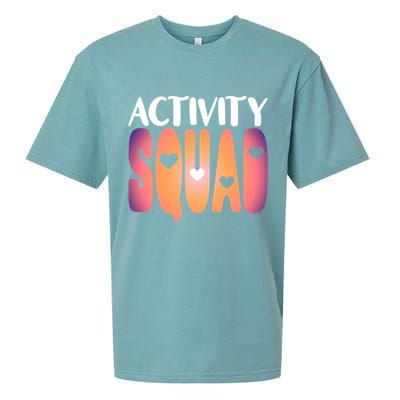 Activity Squad Activity Director Activity Assistant Gift Sueded Cloud Jersey T-Shirt