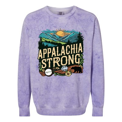 Appalachia Strong Colorblast Crewneck Sweatshirt