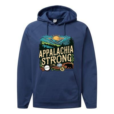 Appalachia Strong Performance Fleece Hoodie