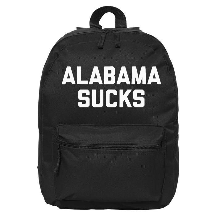 Alabama Sucks 16 in Basic Backpack