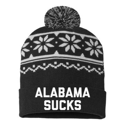 Alabama Sucks USA-Made Snowflake Beanie