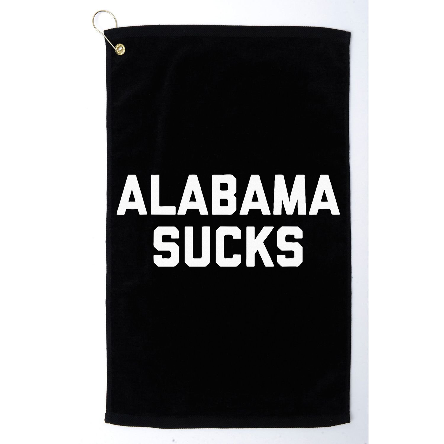 Alabama Sucks Golf Towel