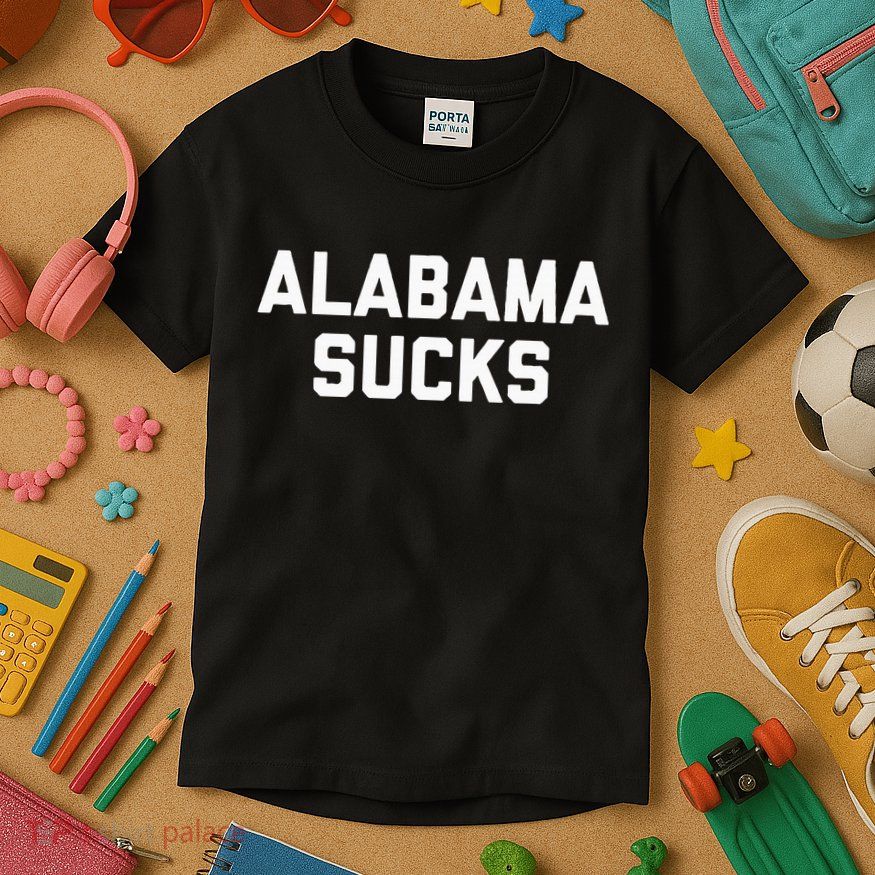 Alabama Sucks Kids T-Shirt