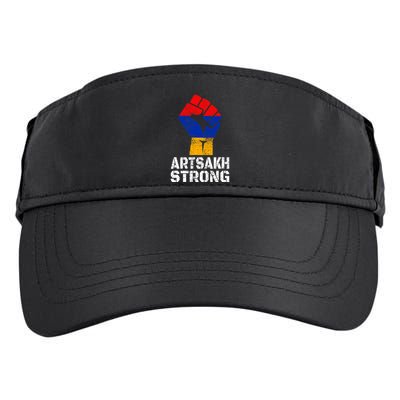 Artsakh Strong Artsakh Is Armenia Flag Armenia Adult Drive Performance Visor