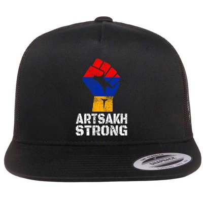 Artsakh Strong Artsakh Is Armenia Flag Armenia Flatbill Hat