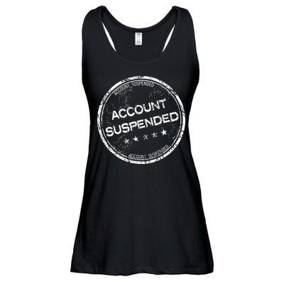 Account Suspended Ladies Essential Flowy Tank