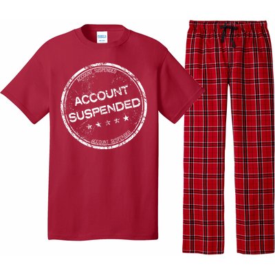 Account Suspended Pajama Set