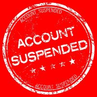 Account Suspended Flat Bill Trucker Hat