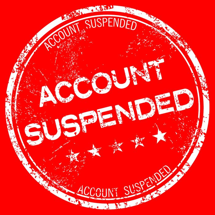 Account Suspended Flat Bill Trucker Hat