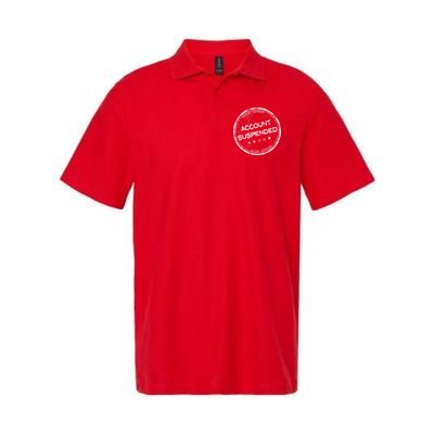 Account Suspended Softstyle Adult Sport Polo