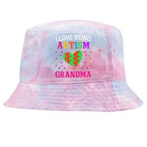 Autism Superpower Autism Mama Gift Tie-Dyed Bucket Hat