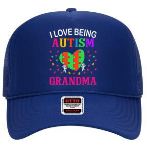 Autism Superpower Autism Mama Gift High Crown Mesh Back Trucker Hat