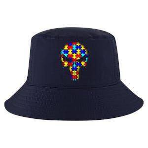 Autism Skull Cool Comfort Performance Bucket Hat