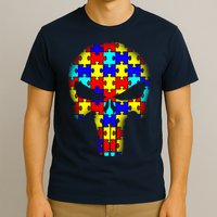 Autism Skull T-Shirt