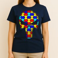 Autism Skull T-Shirt