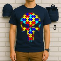 Autism Skull T-Shirt