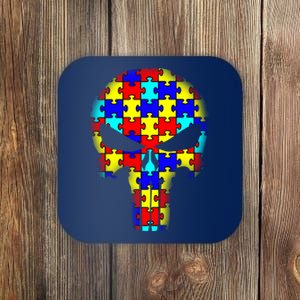 Autism Skull Coaster