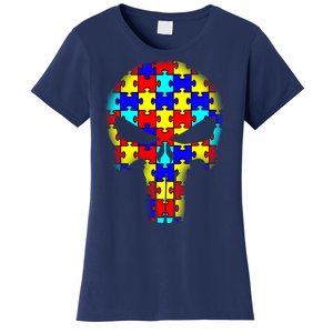 Autism Skull Women's T-Shirt