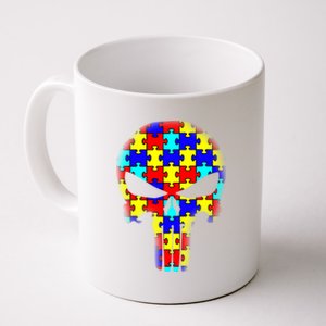 Autism Skull Coffee Mug