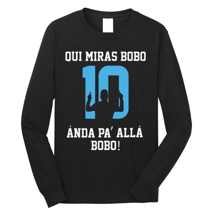 Argentina Soccer Argentinian Flag Futbol Soccer Fan Long Sleeve Shirt