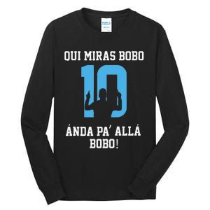 Argentina Soccer Argentinian Flag Futbol Soccer Fan Tall Long Sleeve T-Shirt