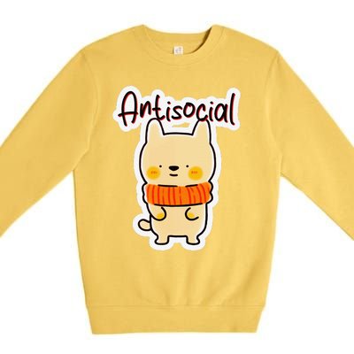 Ashen Shadowsong Antisocial Premium Crewneck Sweatshirt